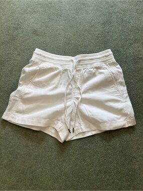 Orvis White Women's Athletic Drawstring Shorts
